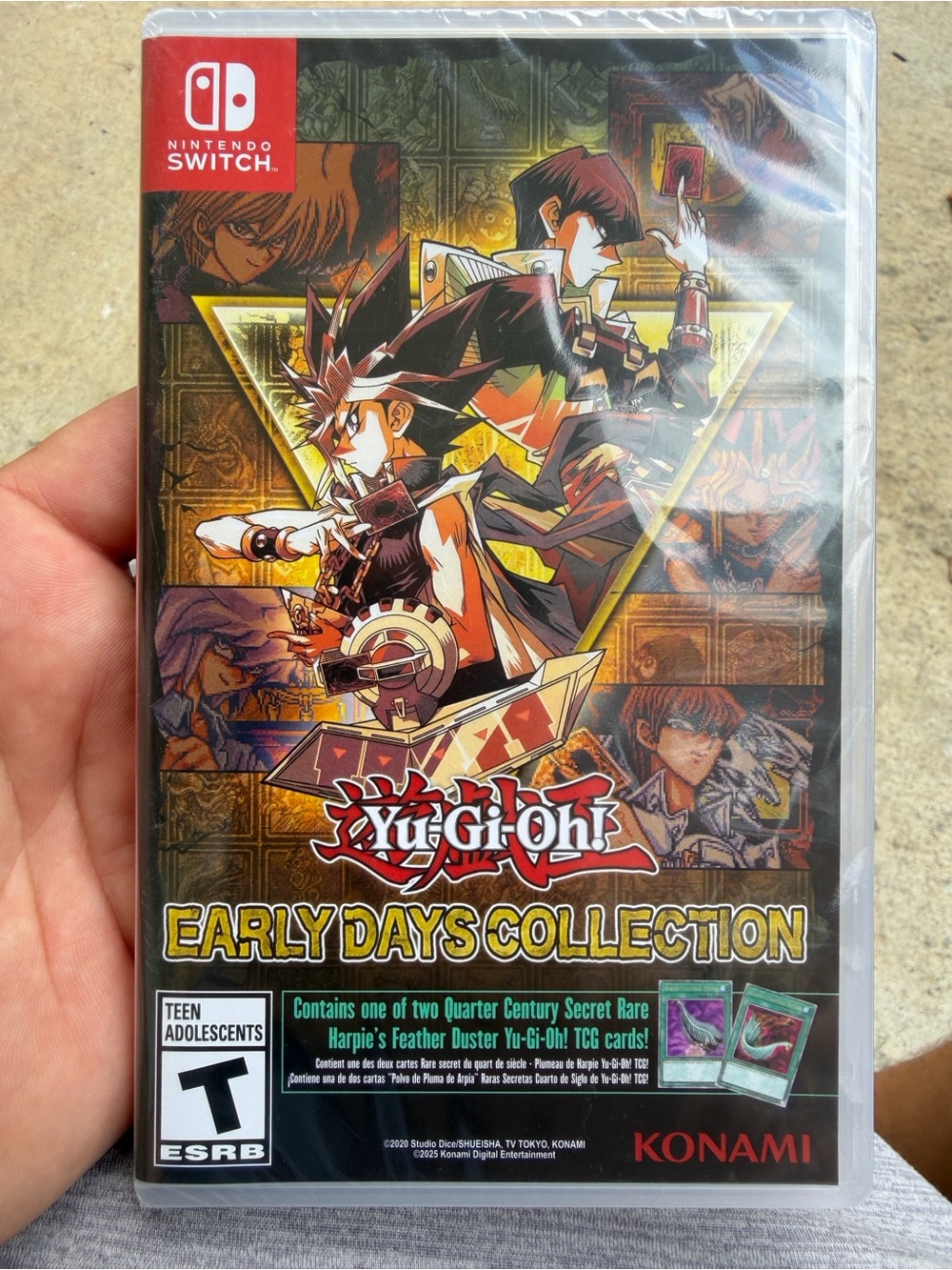 Yu-Gi-Oh! Early Days Collection - Nintendo Switch (Black/Gold)